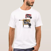Dvectorvector draagbare generator t-shirt (Voorkant)