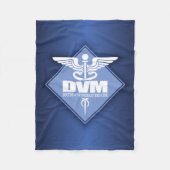 DVM-Cad (diamant) Fleece Deken (Voorkant)