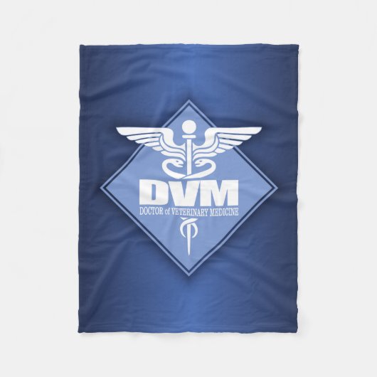 DVM-Cad (diamant) Fleece Deken (Voorkant)