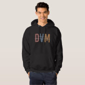 DVM Doctor in de diergeneeskunde Hoodie (Voorkant volledig)