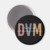DVM Doctor in de diergeneeskunde Magneet (Voorkant / Achterkant)
