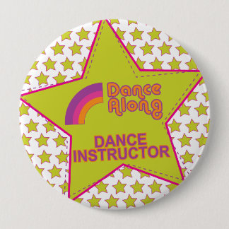 dvoorvadeo_star_dansinstructeur_button ronde button 4,0 cm