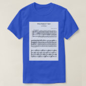 Dvorak American Quartet T-shirt (Design voorkant)
