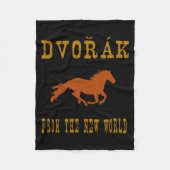 Dvorak From The New World  Fleece Deken (Voorkant)
