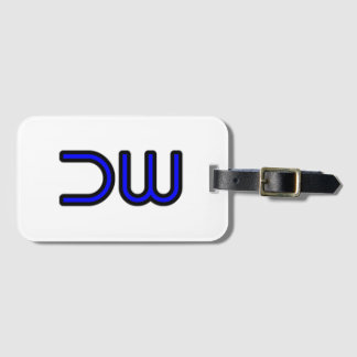 DW DEK-WORX bedrijfslogo Bagagelabel