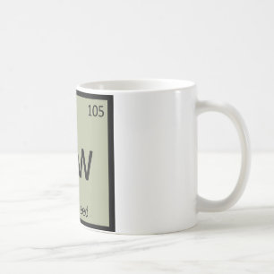 Dw - Dill Weed Chemistry Periodic Table Symbol Koffiemok