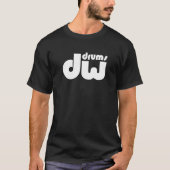 DW Drums. T-shirt (Voorkant)