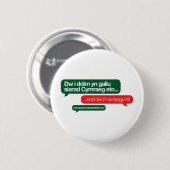 Dw i ddim yn gallu ronde button 5,7 cm (Voorkant /achterkant)