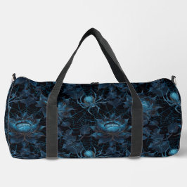 Dwaal door de Web Gothic Spider Floral Plunjezak