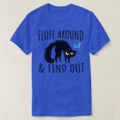 Dwaal rond en ontdek grappige katten liefhebbers t-shirt (Design voorkant)