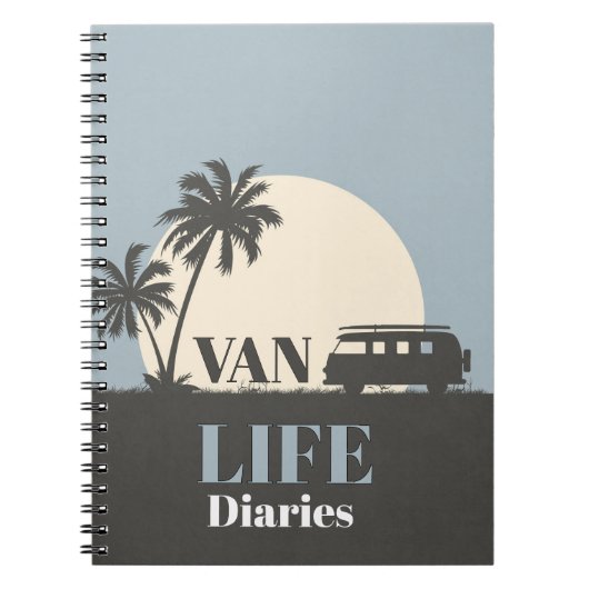 DWAAL! 🚐 Van Life Diary Notitieboek (Voorkant)
