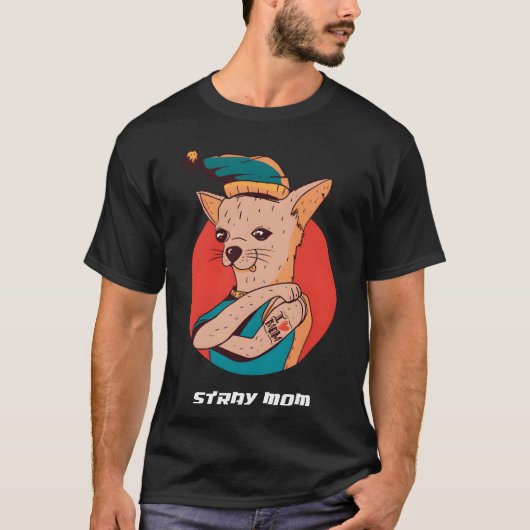 Dwaalmoeder grappig t-shirt (Voorkant)