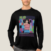Dwaas Aanliggend Tri-Blend Shirt (Voorkant volledig)
