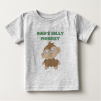 Dwaas Aapje - Baby Fijne Jersey T-Shirt