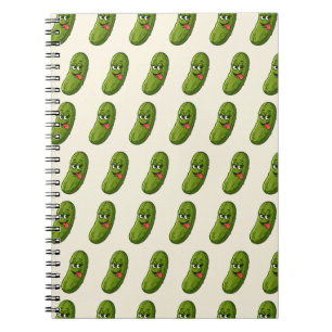 Dwaas Aardappelgezicht All-Over Print Notitieboek