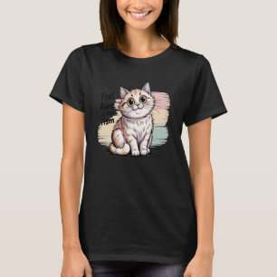 Dwaas BE in AWE Mijn TISM Kat Autisme Moeder Reis  T-shirt
