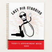 Dwaas Bowler's Afsprakenboek Planner (Voorkant)