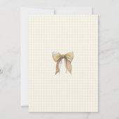 Dwaas Gans Citroen Baby Shower Kaart (Achterkant)