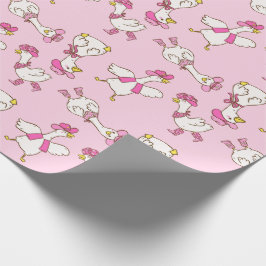 Dwaas Gans Cowboy Cowgirl Cadeau Cadeaupapier