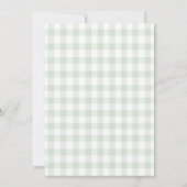 Dwaas Gans- en Gansje Babyshower Uitnodiging (Achterkant)