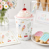 Dwaas Gans Ijs Sociale Baby Shower Bekers