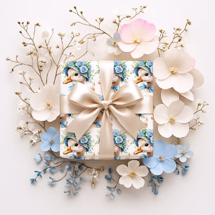 Dwaas Gans Jongen Verjaardag baby shower Inpakpapier Vel
