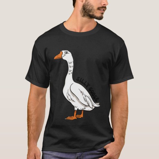Dwaas Gans T-shirt (Voorkant)