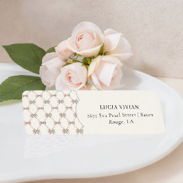 Dwaas Gans Voorbereidende Strik Baby Shower Etiket