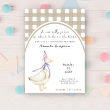 Dwaas Gansje Baby Shower