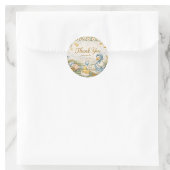 dwaas gansje is op komst ronde sticker