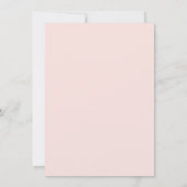 Dwaas Gansje Roze Strik Madeliefjes Gingham Baby S Kaart (Achterkant)