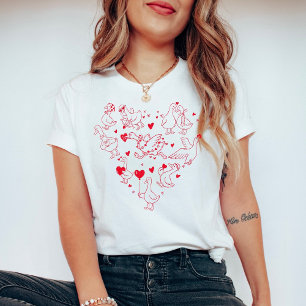 Dwaas Ganz Hart voor Valentijnsdag   Grappige Liev T-shirt