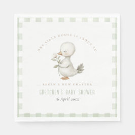 Dwaas Ganz Nieuw Hoofdstuk Lente Baby Shower Servet