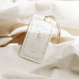 Dwaas Ganzen Baby Shower Favor Tags Cadeaulabel
