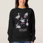 Dwaas Ganzen Bende Grappige Gans Shirt (Voorkant)