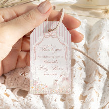 Dwaas Ganzen Bloemenmeisje Baby Shower Bedankt