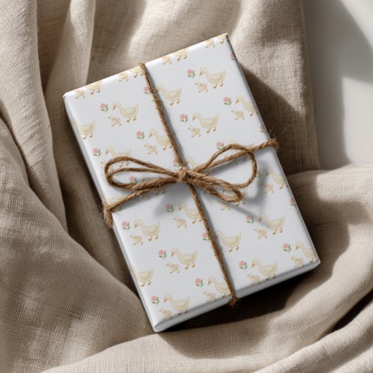 Dwaas Ganzen Cadeaupapier