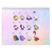 Dwaas Ganzen (Fotoversie) Kalender (Hoes)