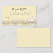Dwaas Ganzen Luiers Raffle Informatiekaartje (Voorkant / Achterkant)