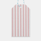 Dwaas ganzen meisje 1e verjaardagsfeestje cadeaulabel (Achterkant)