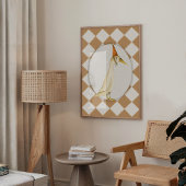 Dwaas Ganzen Neutrale Kinderkamer Muurprint Poster