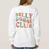 Dwaas Ganzen Sweatshirt (Achterkant)