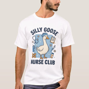 Dwaas Ganzen Verpleegstersclub Grappige Verpleegst T-shirt