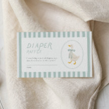 Dwaas Ganzenei Kaart Insteekkaart Luierspel Baby S