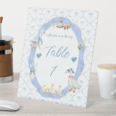 Dwaas Ganzenspeelgoed Strik Baby Jongens Baby Show Reclamebord Met Voetstuk (Insitu)