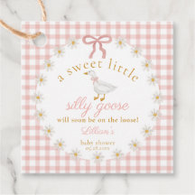 Dwaas Ganzeroze Gestreepte Cottagecore Baby Shower
