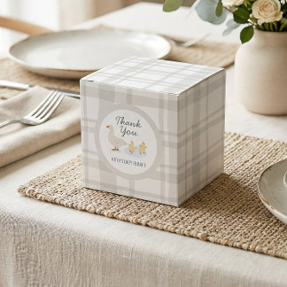 Dwaas Ganzje Baby Shower Bedank Doosjes