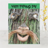 DWAAS GEDRAG OP VADERDAG PAPA KAART (Gele Bloem)