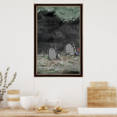 Dwaas Geest Foto Ingelijst Poster (Keuken)