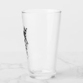 Dwaas grote Danese glas (Links)